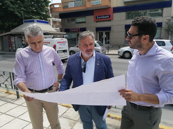 Έργα ανάπλασης κεντρικών οδικών δικτύων και κοινόχρηστων ανοιχτών χώρων