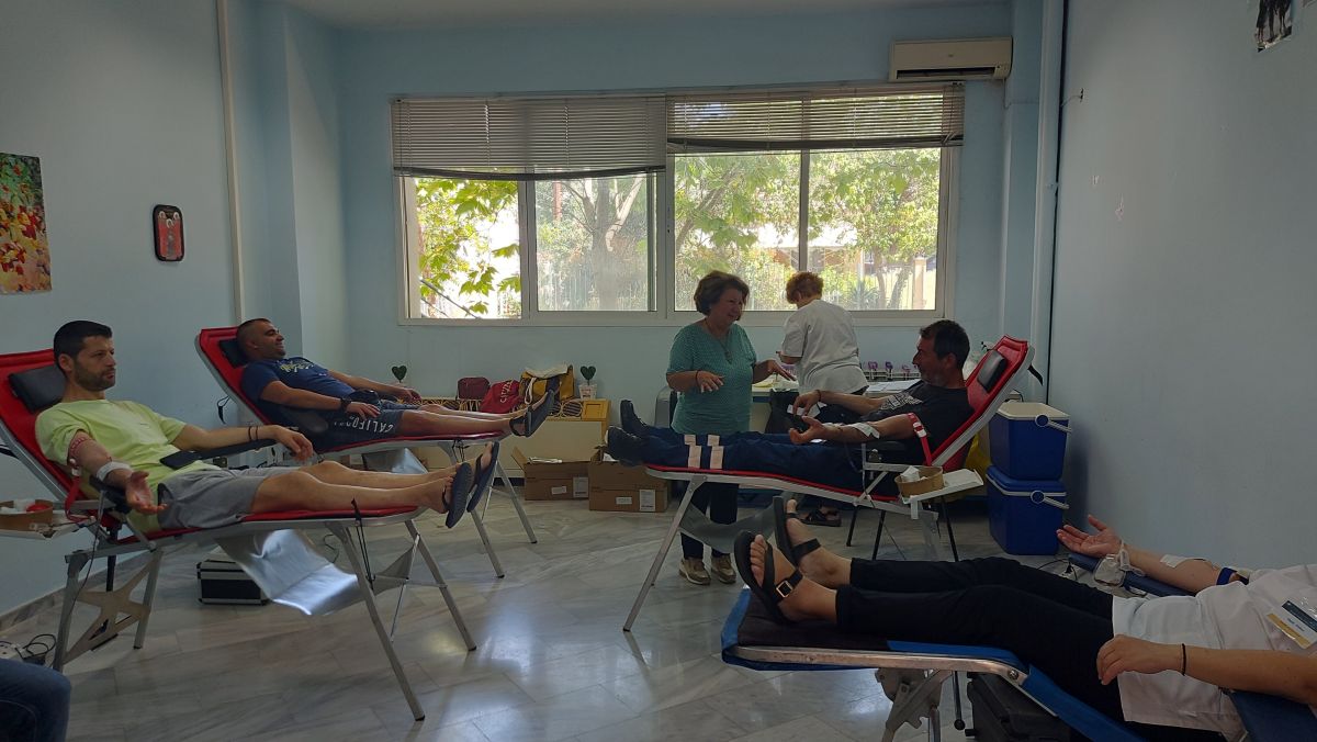 Με επιτυχία ολοκληρώθηκαν οι δύο προγραμματισμένες αιμοδοσίες της Δημοτικής Τράπεζας Αίματος του Δήμου Κορδελιού - Ευόσμου, στις 31 Μαΐου και στις 4 Ιουνίου.