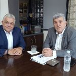 Επίσκεψη του υφυπουργού Παιδείας, Θρησκευμάτων και Αθλητισμού, Νίκου Παπαϊωάννου, στον Δήμο Κορδελιού - Ευόσμου
