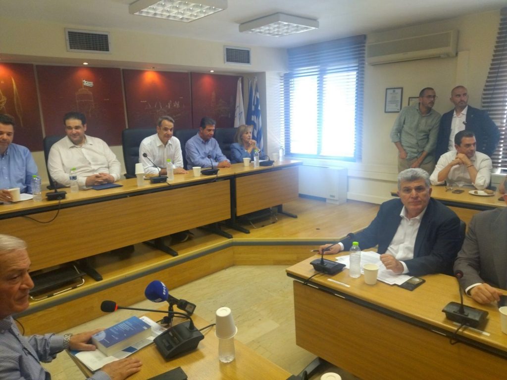 Τα προβλήματα που αντιμετωπίζει ο Δήμος Κορδελιού - Ευόσμου παρουσίασε στον πρωθυπουργό ο δήμαρχος, Λευτέρης Αλεξανδρίδης