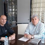 Η ενίσχυση του αισθήματος ασφάλειας των πολιτών στο επίκεντρο της συνάντησης μεταξύ του δημάρχου, Λευτέρη Αλεξανδρίδη και του Γενικού Επιθεωρητή Αστυνομίας Βορείου Ελλάδος, αντιστράτηγου Γεωργίου Παπαδόπουλου