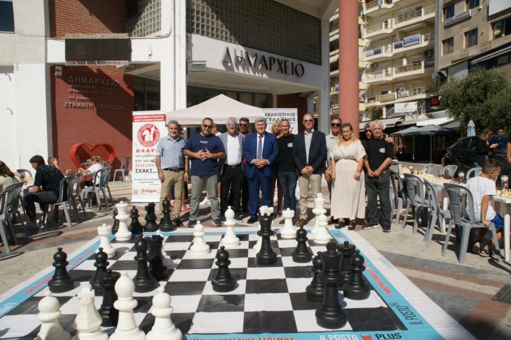 Μία μοναδική γιορτή σκακιού στην πλατεία Ευόσμου
