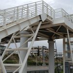 Τέθηκε σε λειτουργία ο ανελκυστήρας στην πεζογέφυρα της οδού Ολυμπιάδος, στην Περιφερειακή Οδό