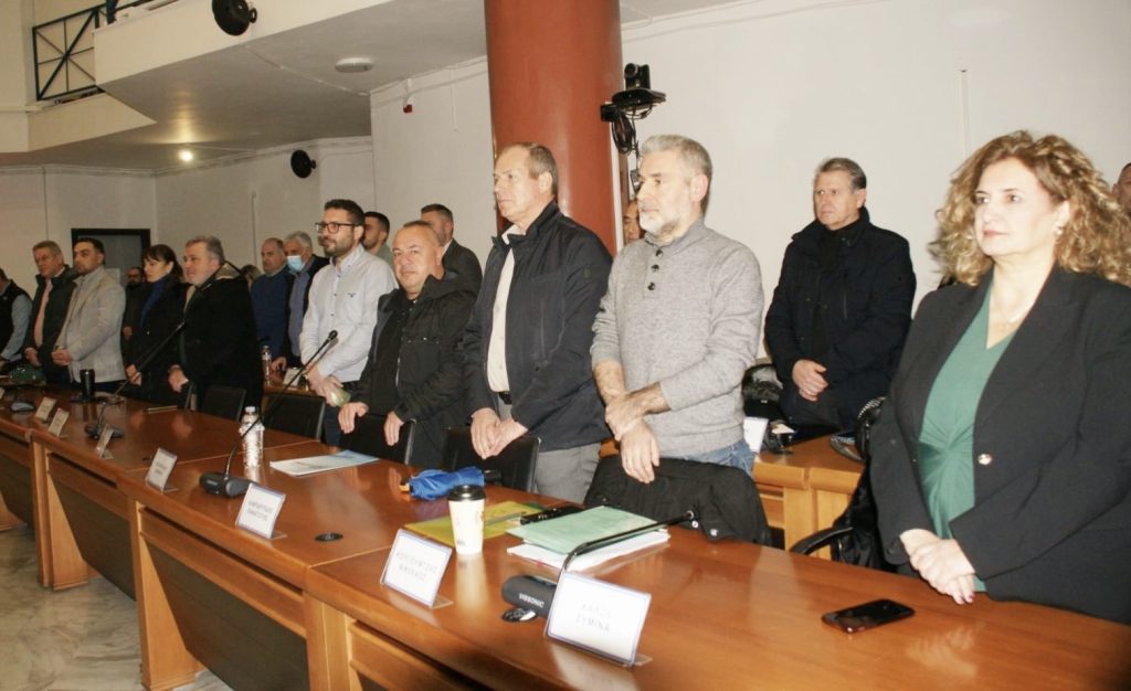 Ο Σεβασμιώτατος Μητροπολίτης Νεαπόλεως και Σταυρουπόλεως, Βαρνάβας, ευλόγησε τη βασιλόπιτα του Δημοτικού Συμβουλίου