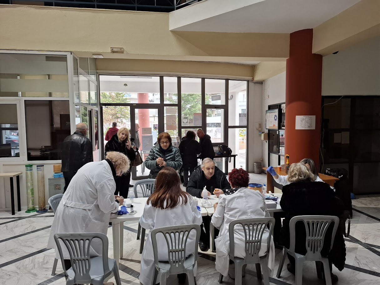 Με επιτυχία ολοκληρώθηκαν οι Δωρεάν μετρήσεις σακχάρου