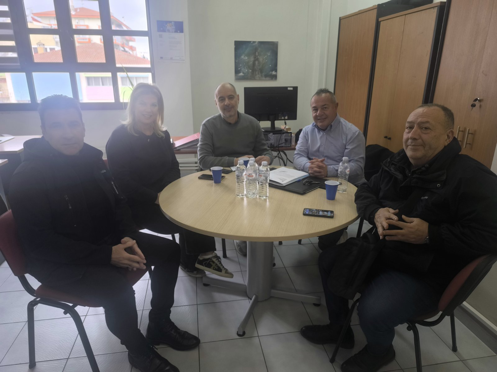 Επίσκεψη της Βουλευτή του ΠΑΣΟΚ Ράνιας Θρασκιά στην Αντιδημαρχία Κοινωνικής Προστασίας και Αλληλεγγύης