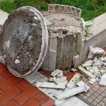 Βανδαλισμοί στον πεζόδρομο του Ελευθερίου - Κορδελιού