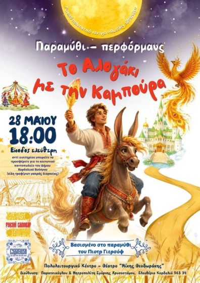 &laquo;&Tau;&omicron; &Alpha;&lambda;&omicron;&gamma;ά&kappa;&iota; &mu;&epsilon; &tau;&eta;&nu; &kappa;&alpha;&mu;&pi;&omicron;ύ&rho;&alpha;&raquo;: Έ&nu;&alpha; &xi;&epsilon;&chi;&omega;&rho;&iota;&sigma;&tau;ό &pi;&alpha;&rho;&alpha;&theta;ύ&rho;&iota; &sigma;&tau;&omicron; &Theta;έ&alpha;&tau;&rho;&omicron; &laquo;&Mu;ί&kappa;&eta;&sigmaf; &Theta;&epsilon;&omicron;&delta;&omega;&rho;ά&kappa;&eta;&sigmaf;&raquo;