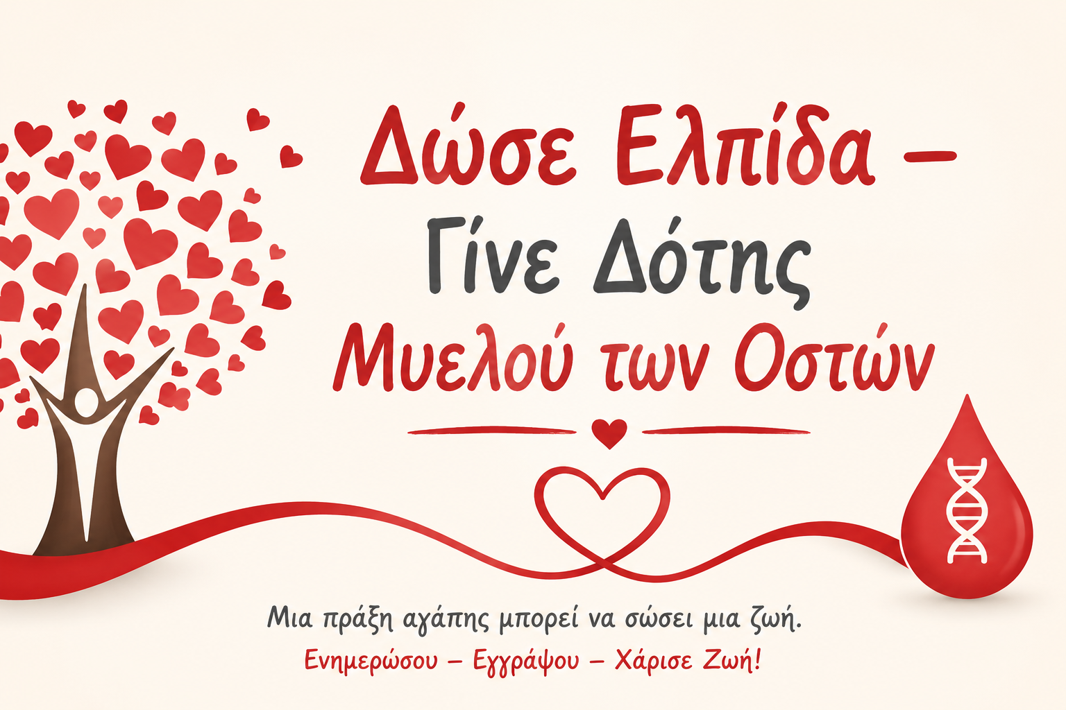 Δράση ενημέρωσης και λήψης δειγμάτων από υποψήφιους δότες μυελού των οστών στο Δήμο Κορδελιού – Ευόσμου