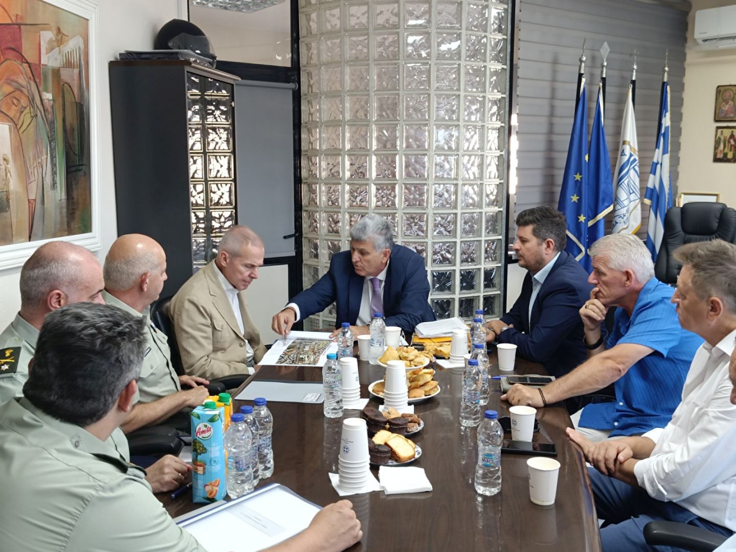 ΥΦΕΘΑ στον δήμαρχο Κορδελιού - Ευόσμου: Ειλημμένη απόφαση η παραχώρηση στον δήμο τμήματος του «Παπακυριαζή» - Συνδυασμός κατοικιών και χώρων αναψυχής και άθλησης στο «Ζιάκα»