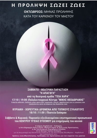 &Eta; &tau;έ&chi;&nu;&eta; &sigma;&tau;&eta;&nu; &pi;&rho;ώ&tau;&eta; &gamma;&rho;&alpha;&mu;&mu;ή &tau;&eta;&sigmaf; &pi;&rho;ό&lambda;&eta;&psi;&eta;&sigmaf; &tau;&omicron;&upsilon; &kappa;&alpha;&rho;&kappa;ί&nu;&omicron;&upsilon; &tau;&omicron;&upsilon; &mu;&alpha;&sigma;&tau;&omicron;ύ &ndash; Έ&nu;&alpha; &delta;&iota;ή&mu;&epsilon;&rho;&omicron; &mu;&epsilon; &delta;&upsilon;&nu;&alpha;&tau;ά &mu;&eta;&nu;ύ&mu;&alpha;&tau;&alpha; &zeta;&omega;ή&sigmaf; &sigma;&tau;&omicron; &Delta;ή&mu;&omicron; &Kappa;&omicron;&rho;&delta;&epsilon;&lambda;&iota;&omicron;ύ &ndash; &Epsilon;&upsilon;ό&sigma;&mu;&omicron;&upsilon;